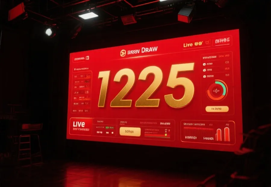 澳洲幸运五开奖直播界面示意图